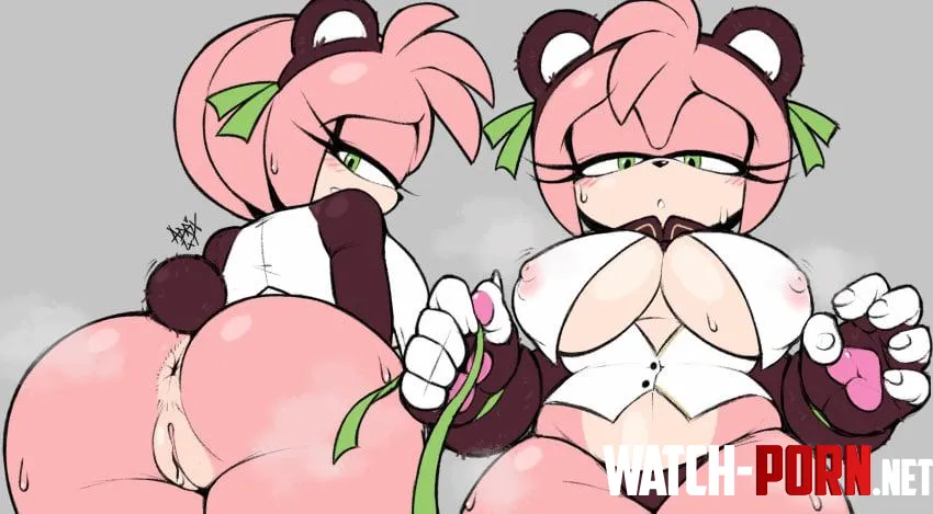 Shes gonna give you her buns  Panda Amy a1x1az by footlettuceburger360
