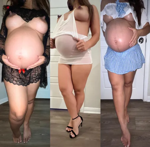 Thumbnail Pregnant and Growing Quickly: A Petite Journey by analasianx