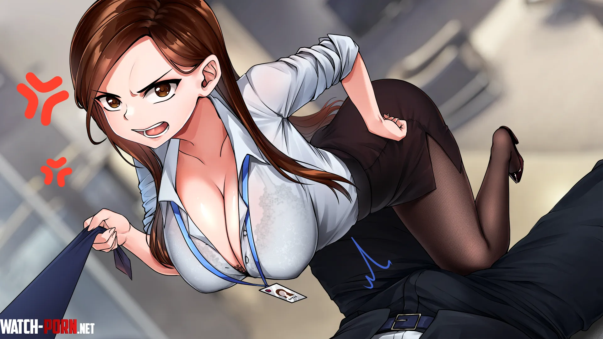 You pissed off your boss make it up to her Original  Hentai Stories by sogggy_botttom