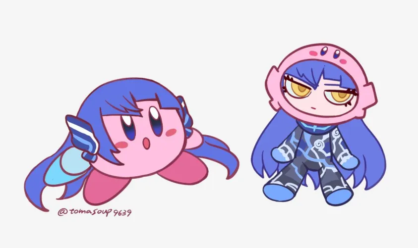 Thumbnail Discover the Cuteness of Kirby and Nahobino in SMTV by Weekly_Book9030 from CuteTraps Category