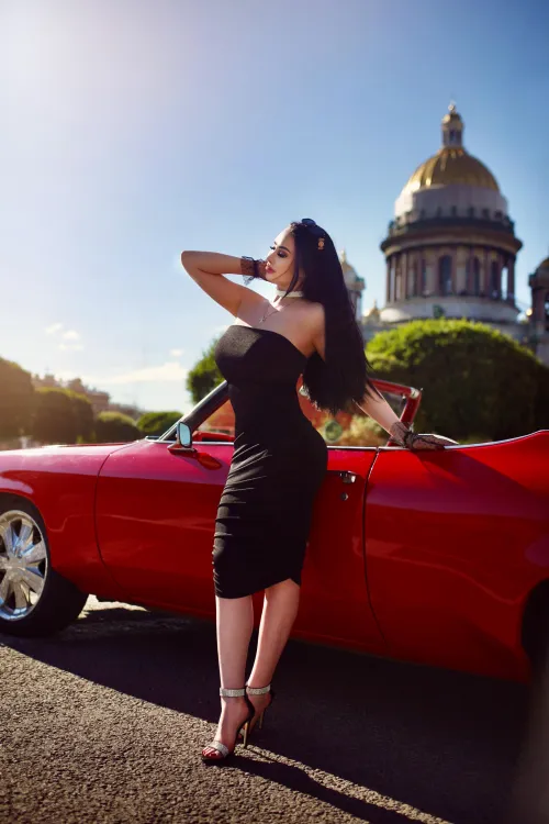 Thumbnail A Ride in a Classic Convertible Mustang OC with _RoseMelle