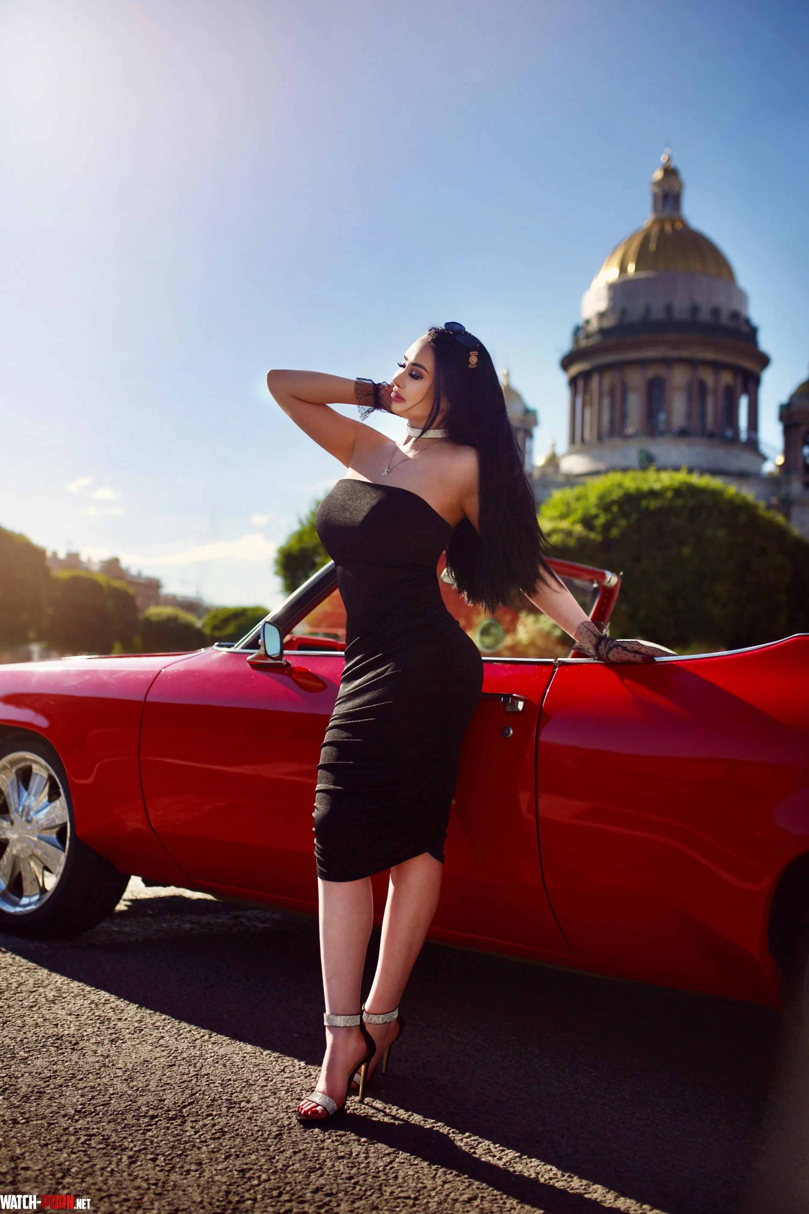 Wanna go for a ride with me in this classic convertible Mustang OC by _RoseMelle