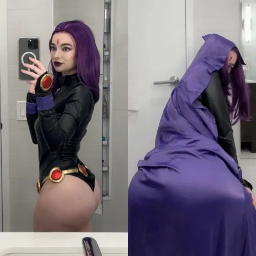 Thumbnail Raven's Charms Captured by Caitbabyxo in Teen Titans Porn