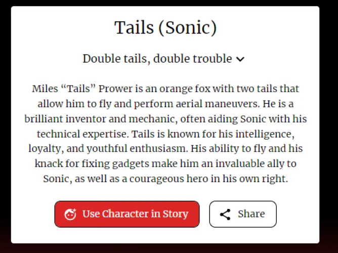 Thumbnail NSFW Tails Character Creation - redquill_bot