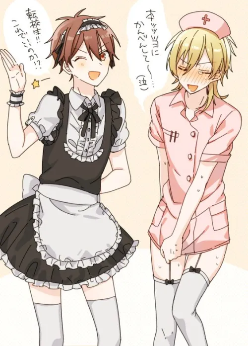 Thumbnail Maid and Nurse Boi: A Glimpse into the Enchanting Realm of CuteTraps
