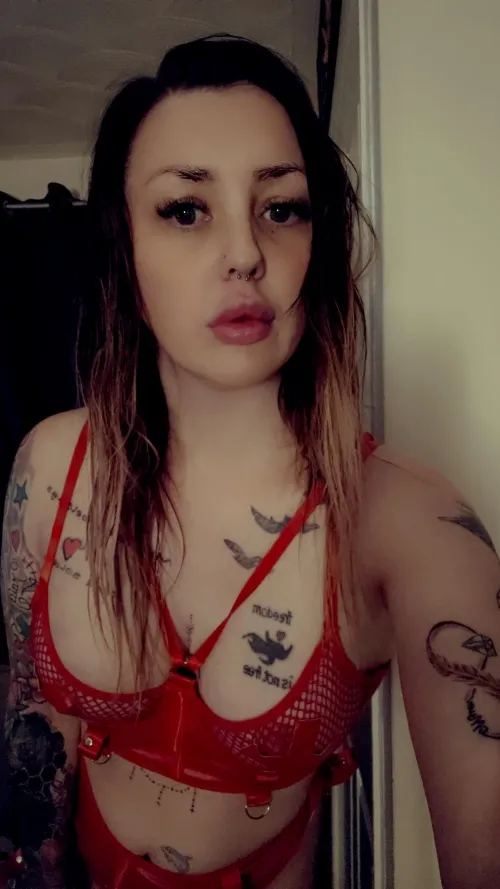 Thumbnail What Do You Think of My New Red Bra IRTR by Hot-Mission1604 | Brawesome Category