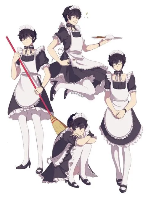 Thumbnail Cute Maid Persona 5: A Peek into CuteTraps World