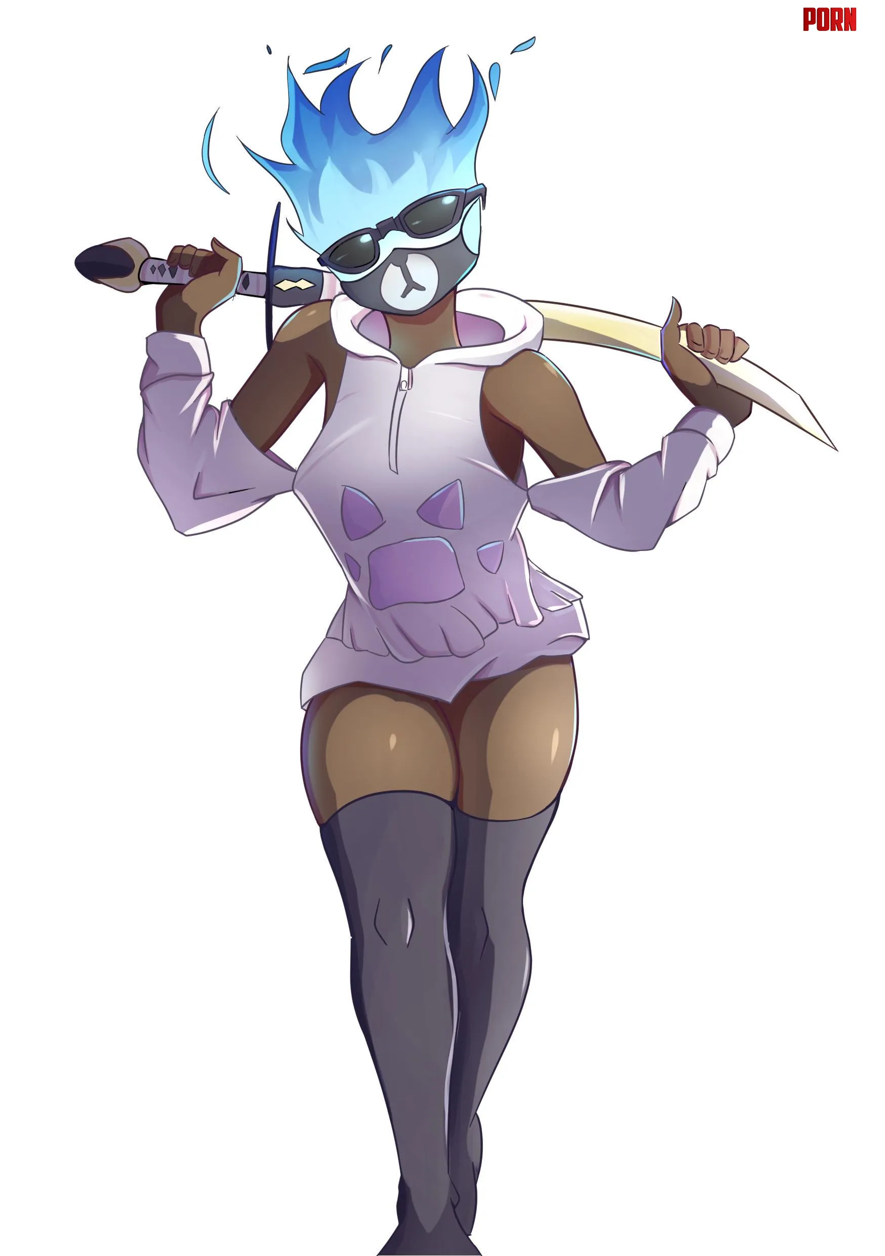 Oc art by V1RTU2  by Tired_FBAsh