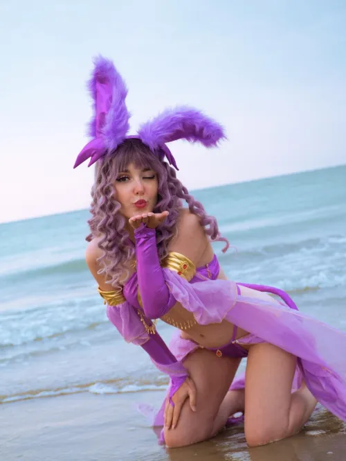 Thumbnail Espeon from Pokémon Cosplay | Thrilling Cosplaygirls Collection