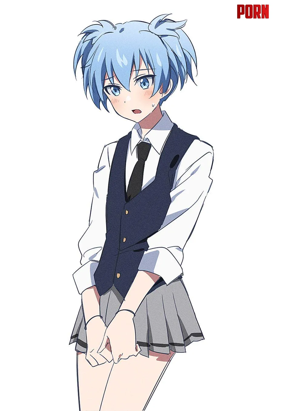 Embarrassed Nagisa by pedoro_pedoro