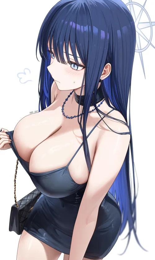 Thumbnail Saori Joumae Blue Archive: A Fascinating Look by CheetahSperm18 in Pantsu