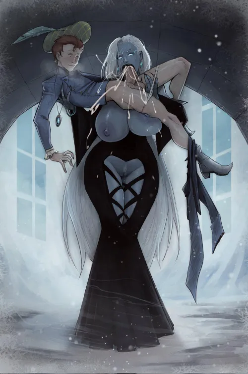 Thumbnail Drained by Thyra: A Dark hentaifemdom Encounter by Somanycookies1