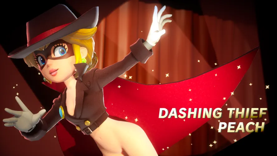 Thumbnail Thieving Princess Peach's Charm by FrancisLouiss | mariorule34