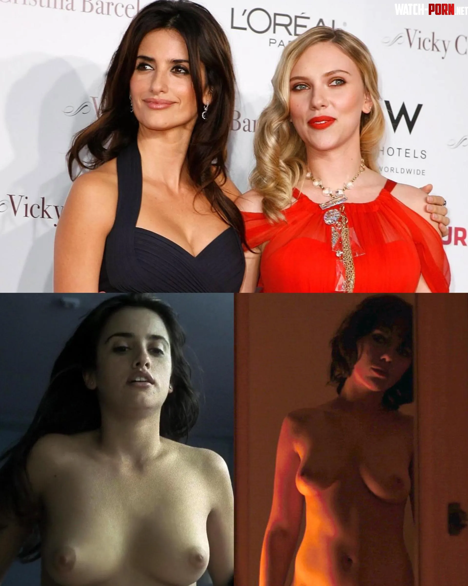 Penlope Cruz and Scarlett Johansson by Morbid-Langman