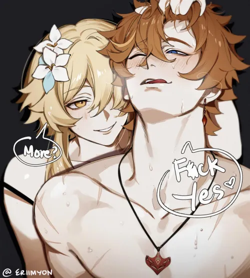 Thumbnail Begging for More from Lumine: A hentaifemdom Saga by Somanycookies1