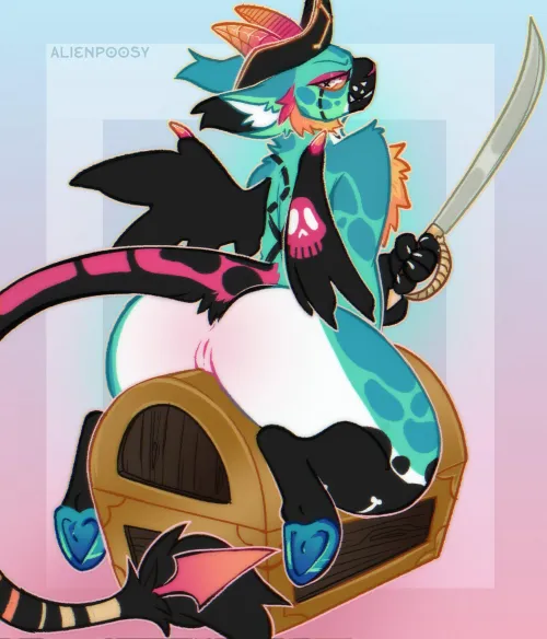 Thumbnail Pirate Booty Adventures - 5headedragon's Furry Story | yiff Category