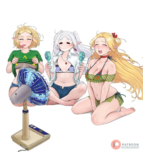 Thumbnail Hot Elf Summer: Zelda X Frieren X Dungeon Meshi