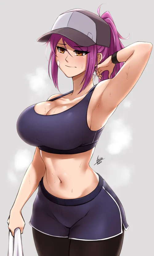 Thumbnail Steamy Beauty Revealed by McKnight94 in the Animearmpits Category