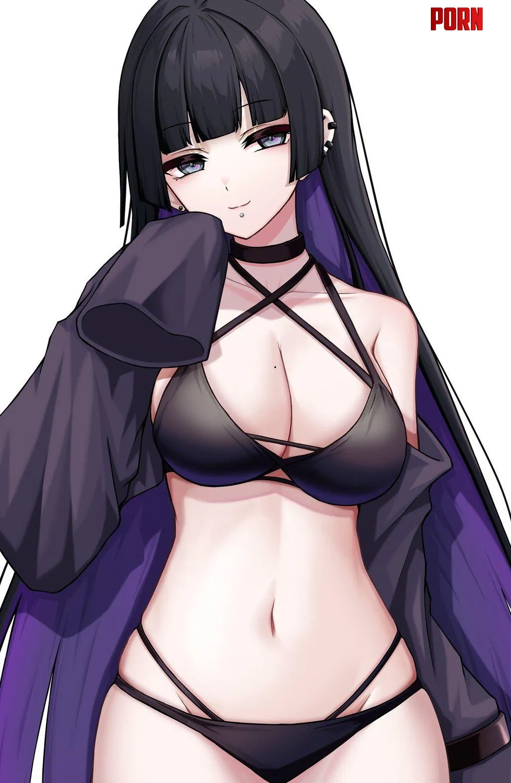 PASan Smirking In Her Bikini Bocchi The Rock by Csxc
