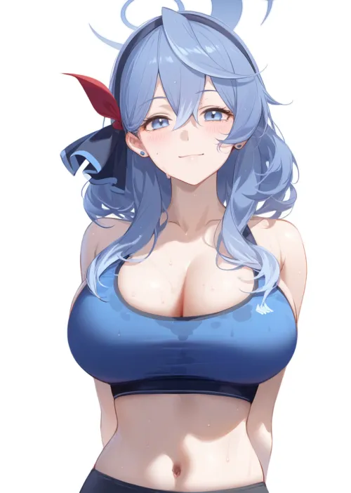 Thumbnail Exploring Ako Amau in Blue Archive by CheetahSperm18 | animemidriff
