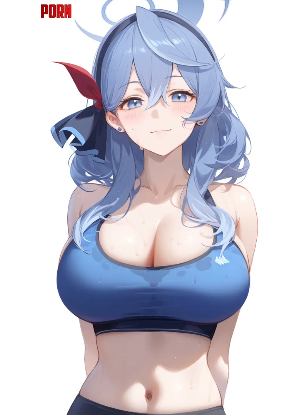 Ako Amau Blue Archive by CheetahSperm18
