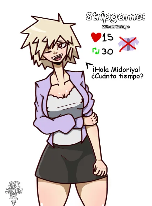 Thumbnail Let's Start This Little Game 7w7 Art by Jack_Xyliam - BokuNoEroAcademia