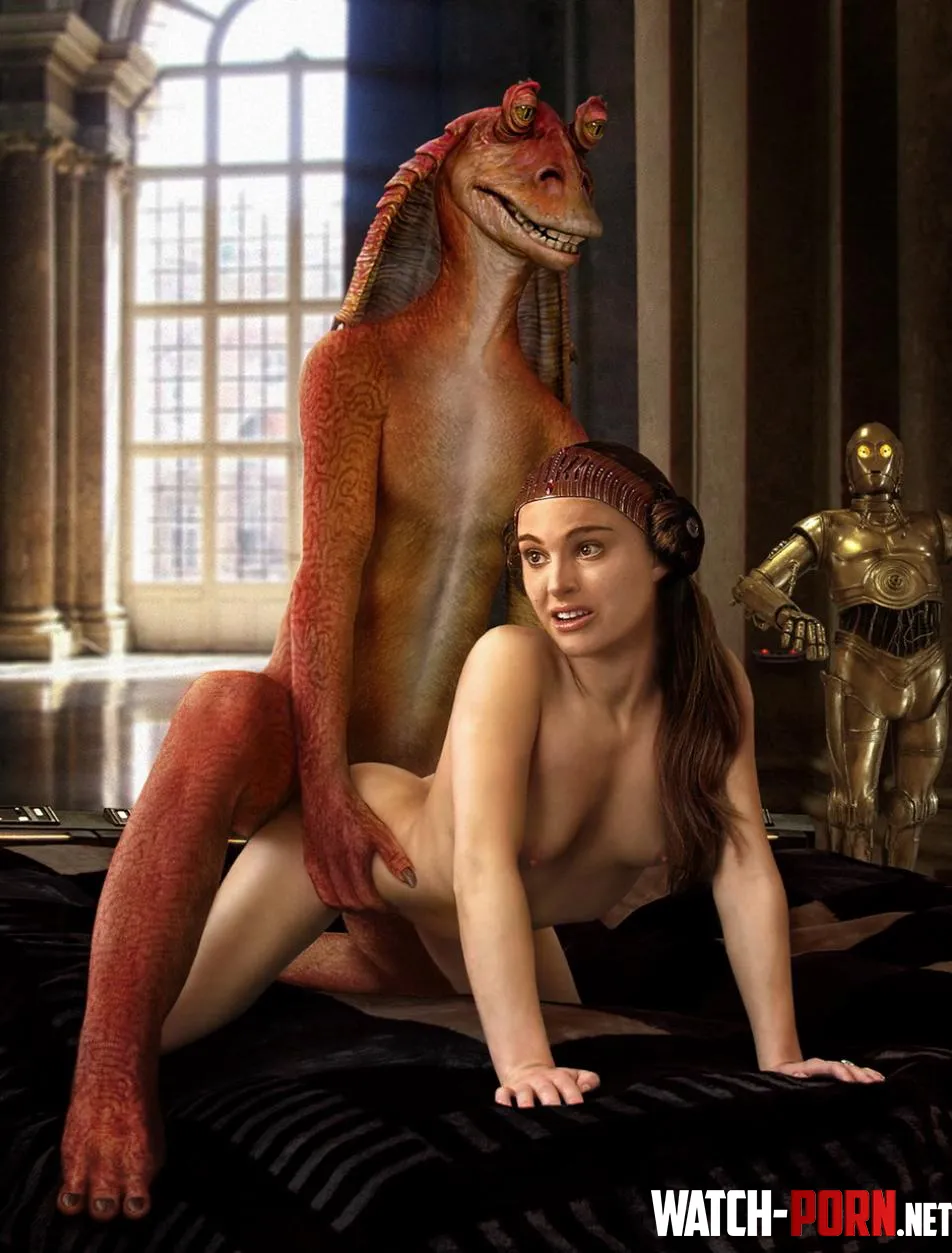 Jar Jar decided to try out Padme for the first time unknown  by Weird_Collection8621