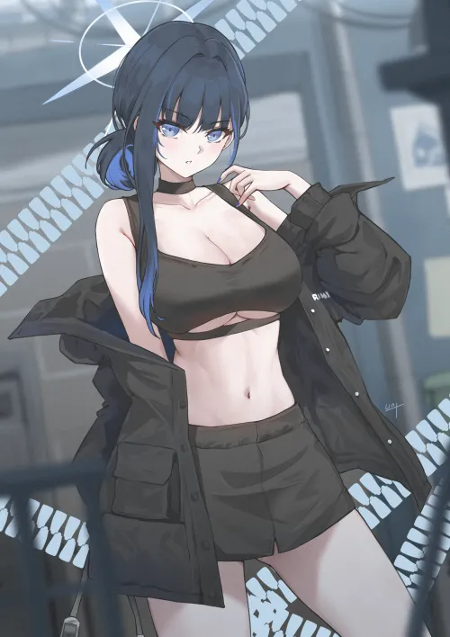 Thumbnail Saori Joumae Spotlight in Blue Archive by CheetahSperm18 in animemidriff