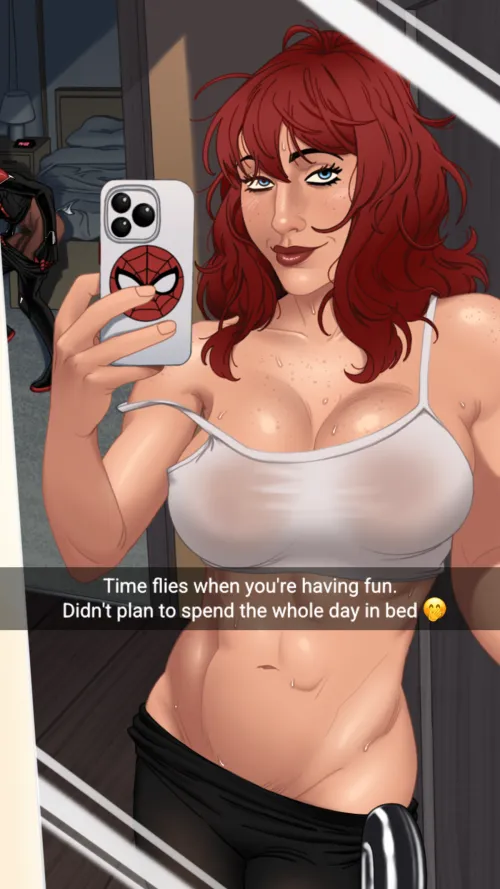 Thumbnail MJ and Miles in Superhero Porn - A Bleepideeboop Adventure