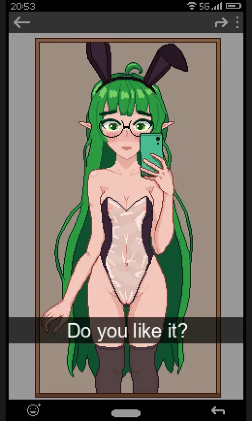 Thumbnail New Outfit Unveiled in PixelArtNSFW Splendor by Fluxfruit