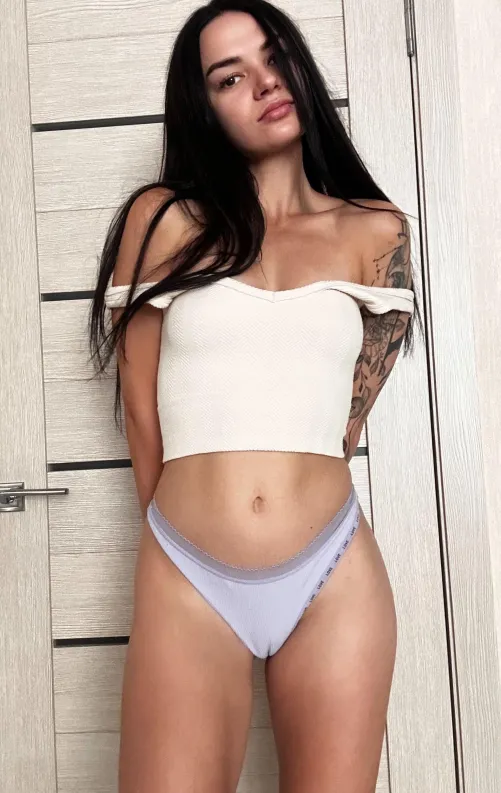 Thumbnail ZeroMacnaget Loves White Croptops & Tattoos Combo | croptopgirls