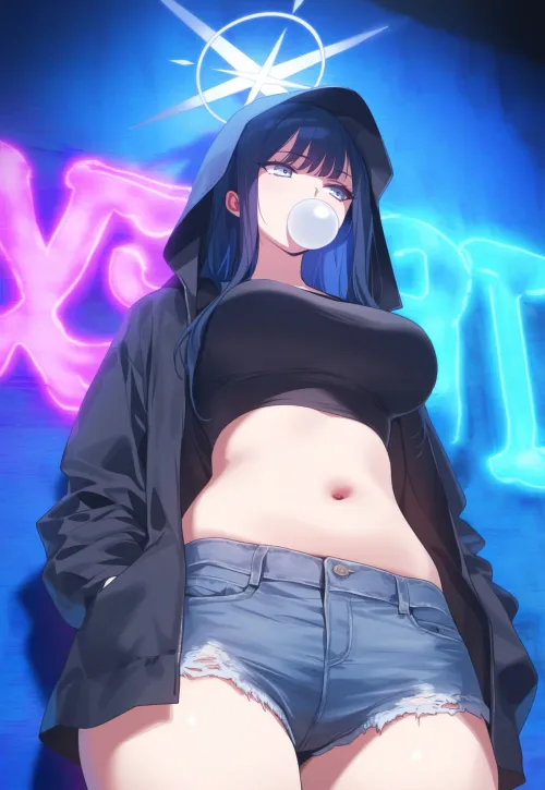 Thumbnail Saori Joumae Blue Archive: CheetahSperm18 animemidriff Exploration