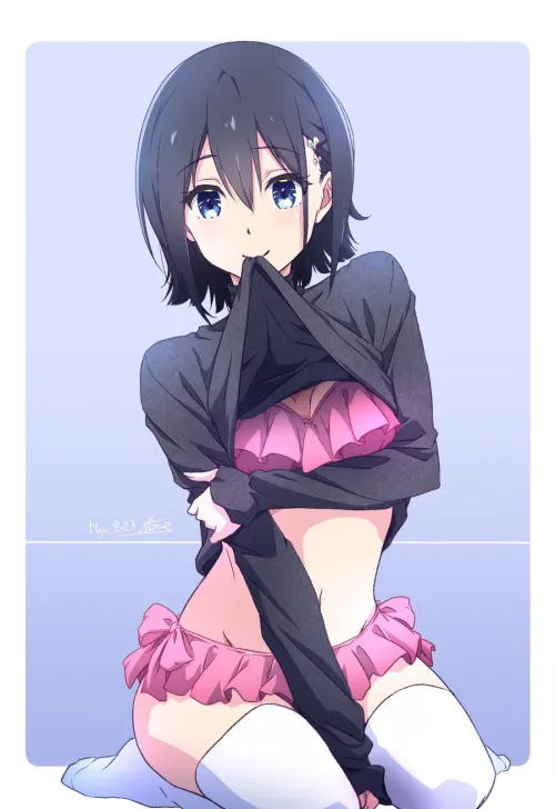 Thumbnail Frills Nii Manabu Original by Crying and Prejudice