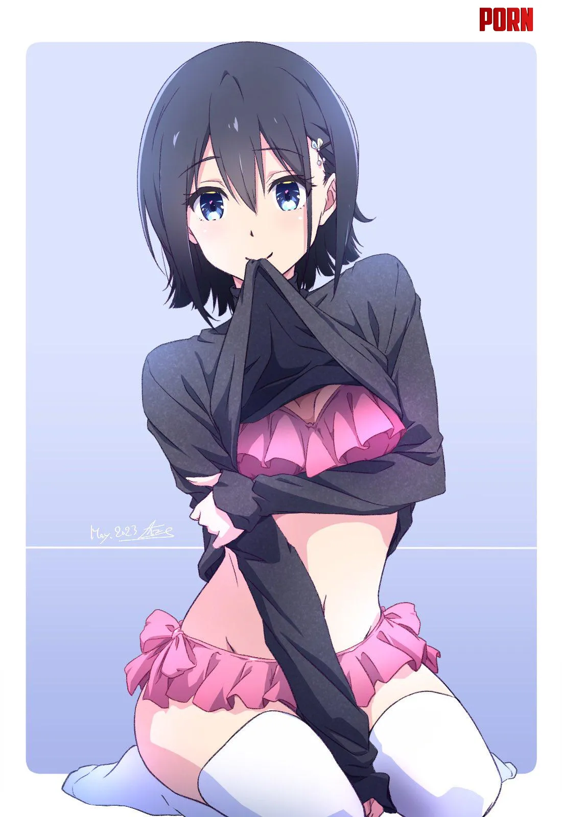 frills nii manabuOriginal by crying-and-prejudice