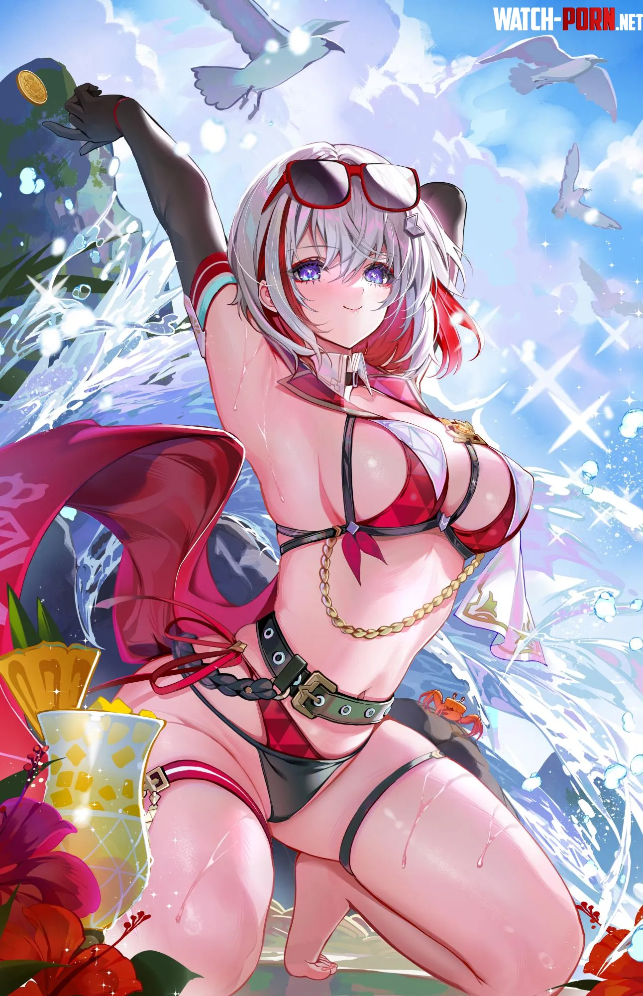 Swimsuit Topaz Honkai Star Rail by AluminiumGnat