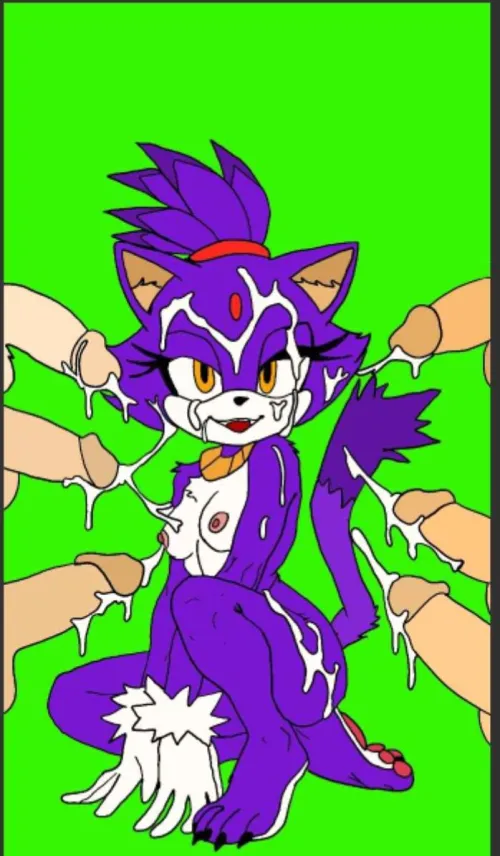 Thumbnail Blaze The Cat Unleashed - SonicPorn by Gachafoxythepirate