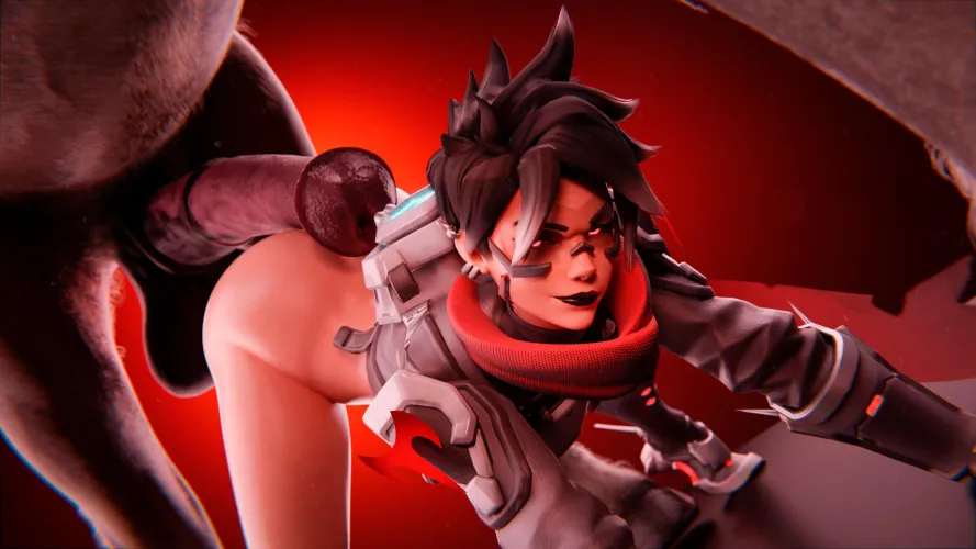 Thumbnail Tracer's Escapades in Talon: A Steamy Adventure Beyond Overwatch by Mink-OwO | HentaiBeast Category