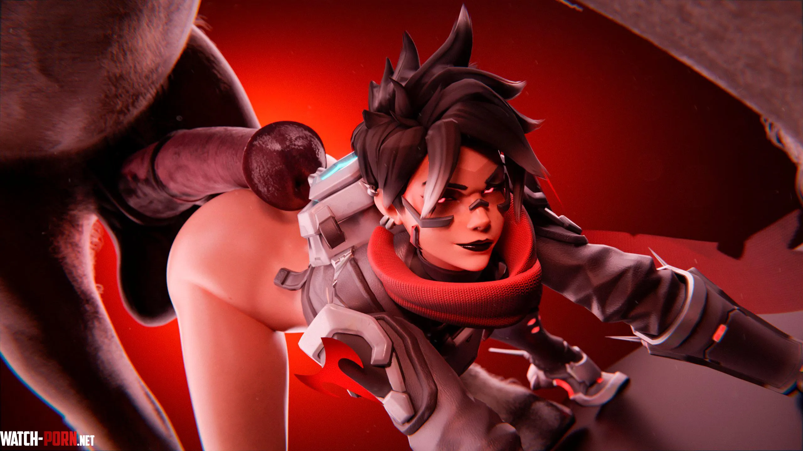 Tracer was having way more fun in Talon than Overwatch Piroguh  by Mink-OwO