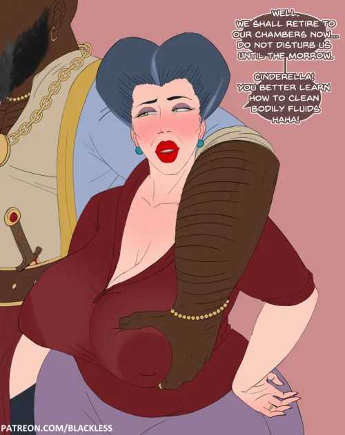 Thumbnail Lady Tremaine Night Blackless: A Twist in Disney - Hawaiikoto
