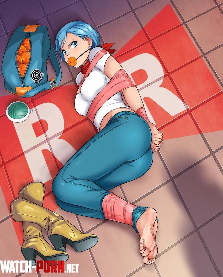 Dragon Ball Super Bulma barefoot soles lostonezero by Thunder_God_97