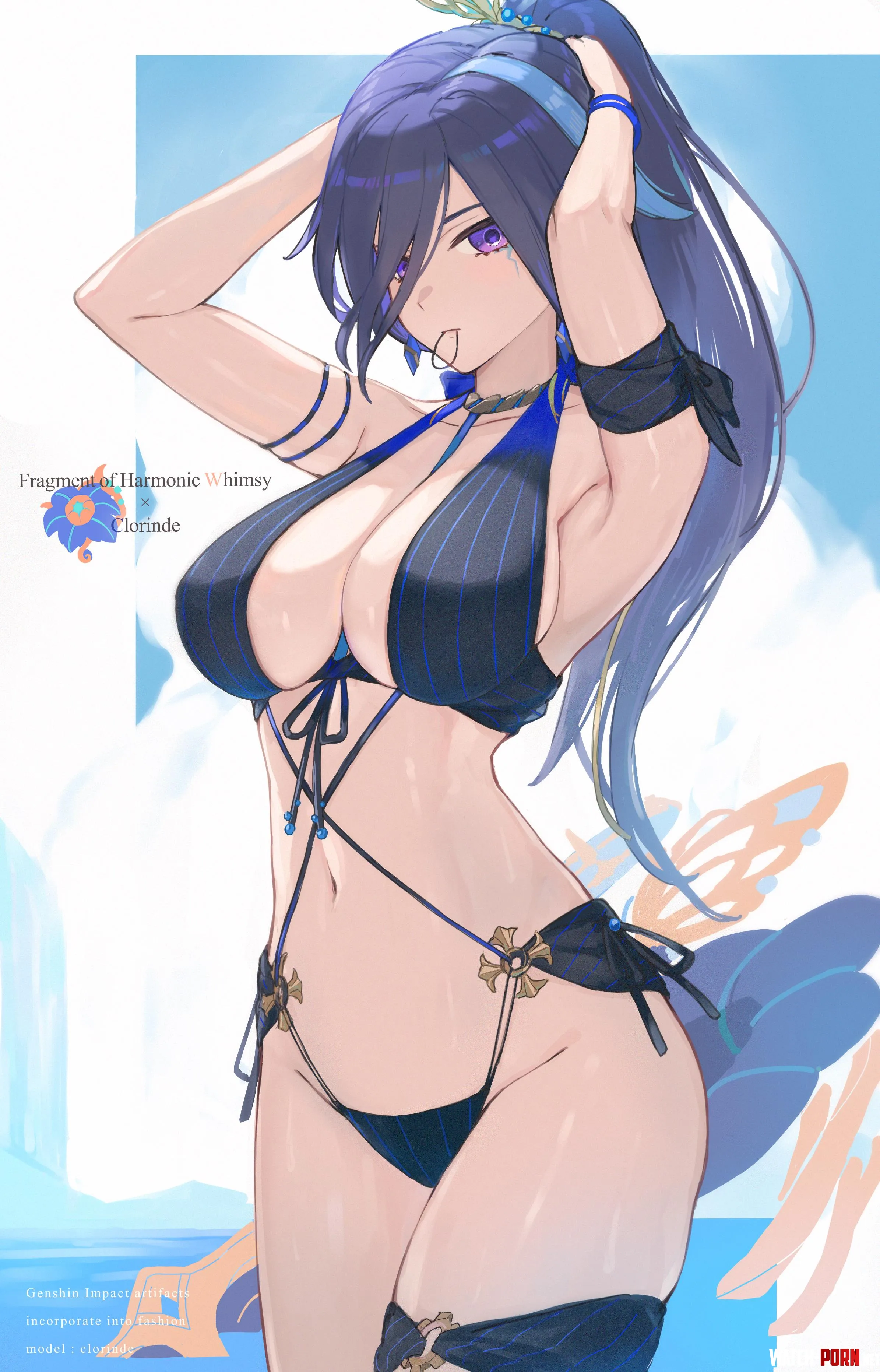 Clorinde Genshin Impact by CheetahSperm18
