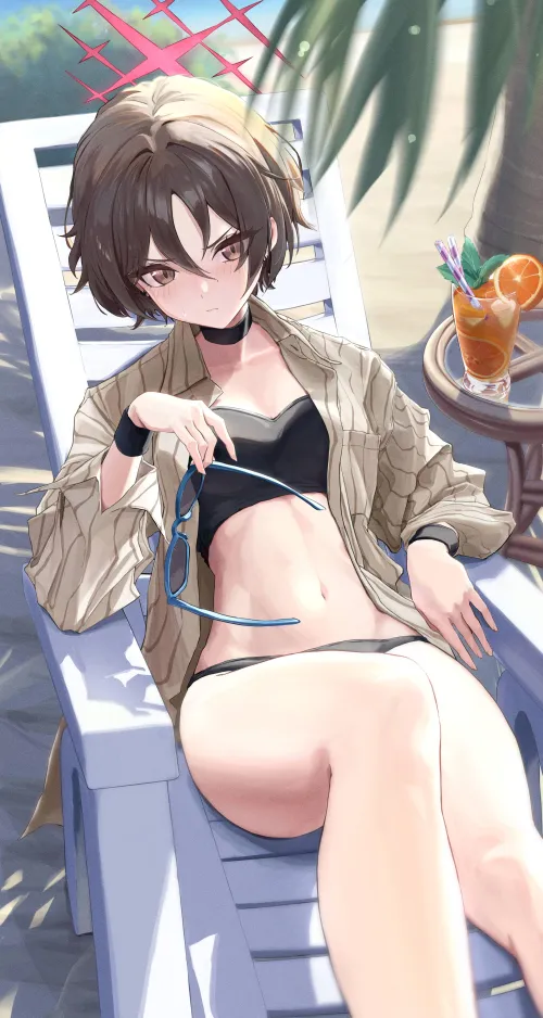 Thumbnail Misaki Blue Archive Unveiled by CheetahSperm18 in Pantsu