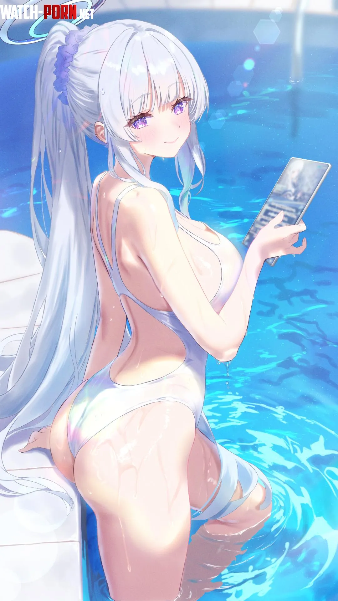 Swimsuit Noa Blue Archive by xSaviour_N