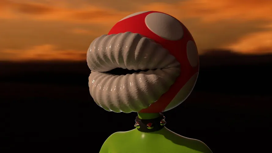 Thumbnail Piranha Plant's Artistic Interpretation by BBnate from BoobyNate - mariorule34