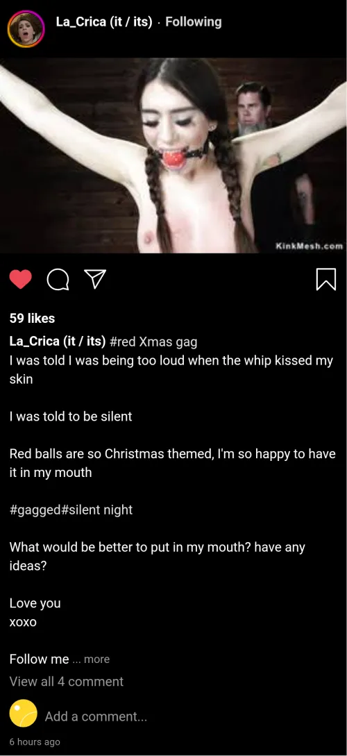 Thumbnail Silent Night Adventures on Cuntagram: MaledomEmpire Tales