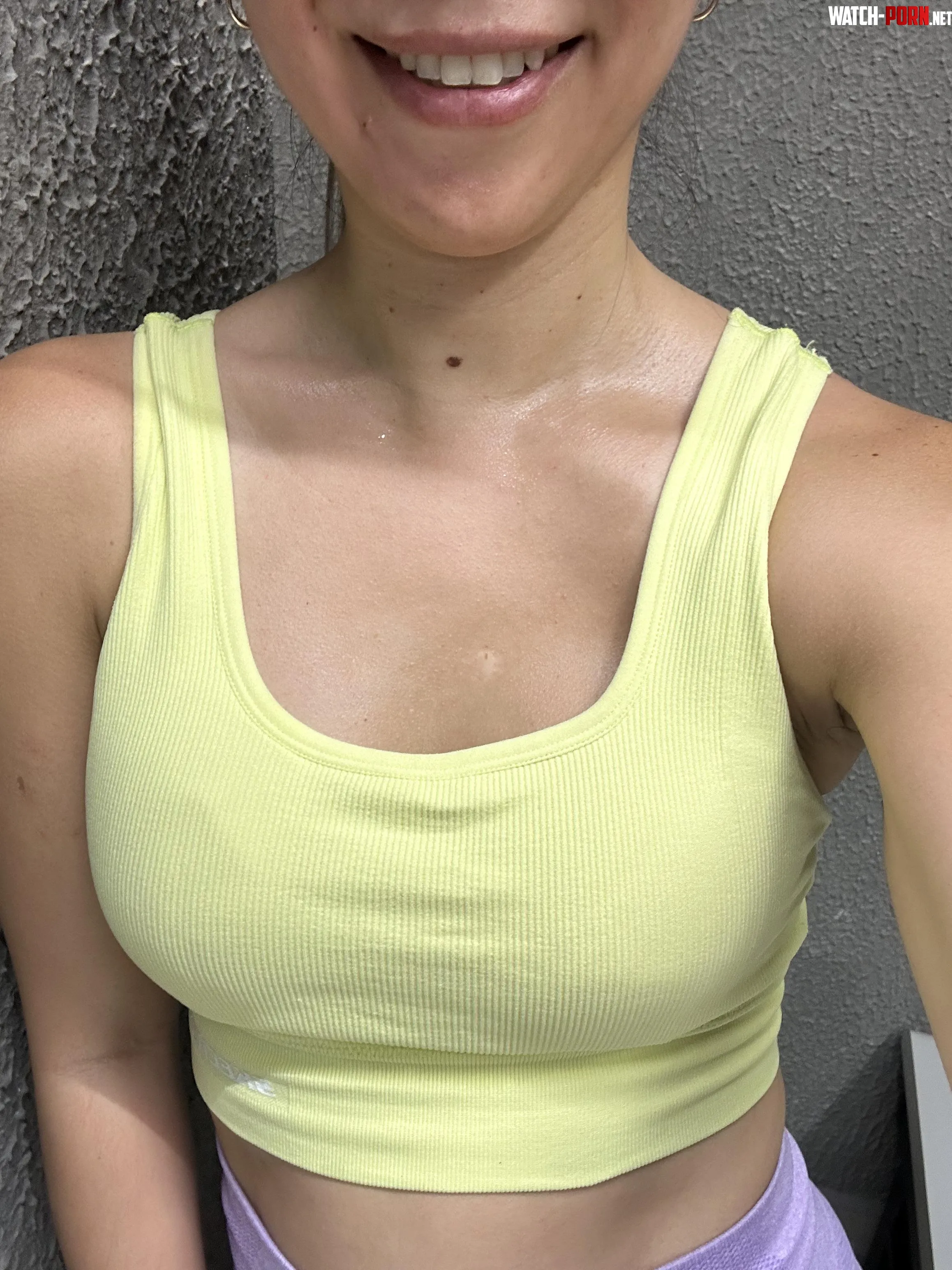 Sweaty Japanese girl  by sunsunny23