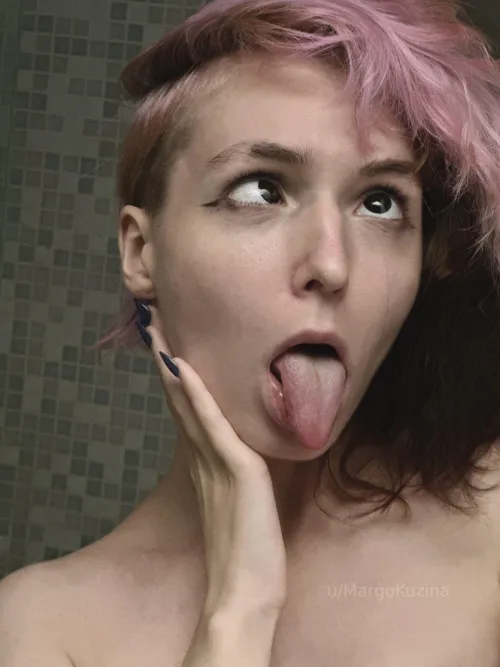 Thumbnail Scene Girl with a Cheeky Look by MargoKuzina | RealAhegao Category