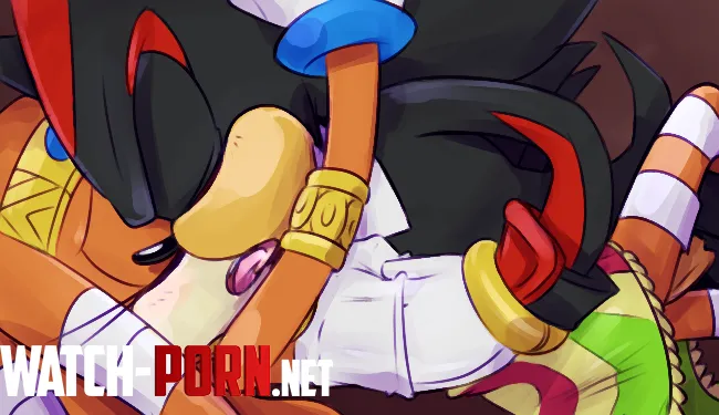 Shadow and Tikal being frisky Incognition by Incognitial