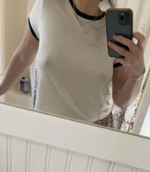 Thumbnail Laundry Day Adventures: No Bra Shopping Spree with daisypetalsgw in seethru
