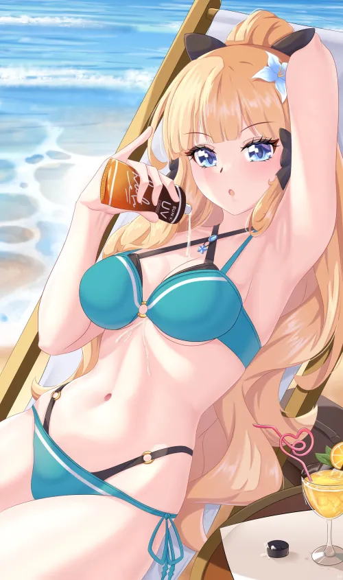 Thumbnail Saren Princess Connect: McKnight94's Creation Unveiled in animearmpits